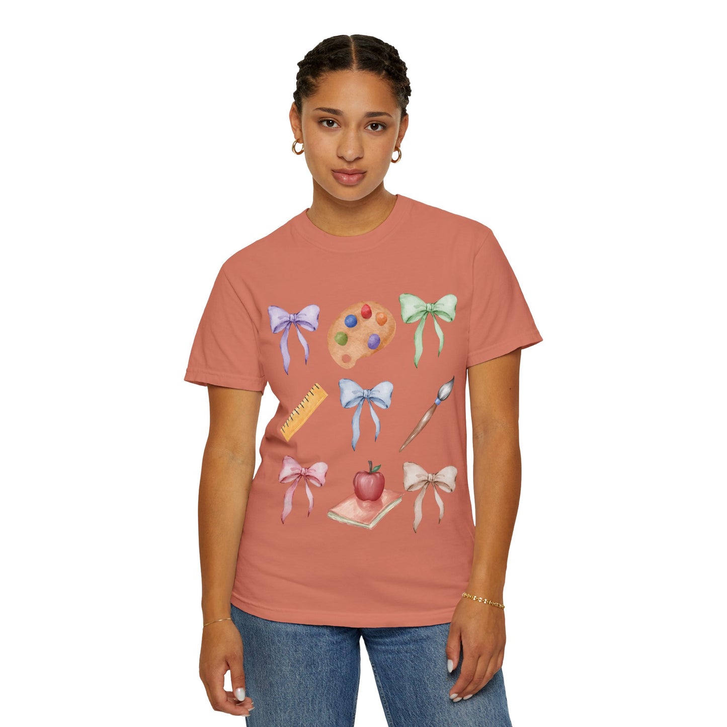 preppy art teacher era tee