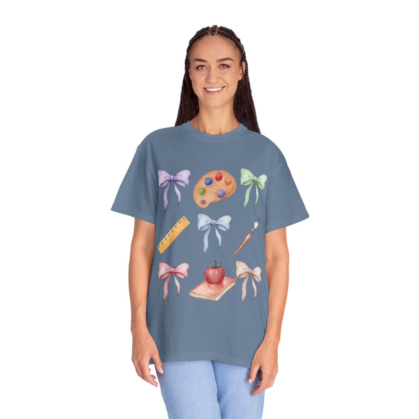 preppy art teacher era tee