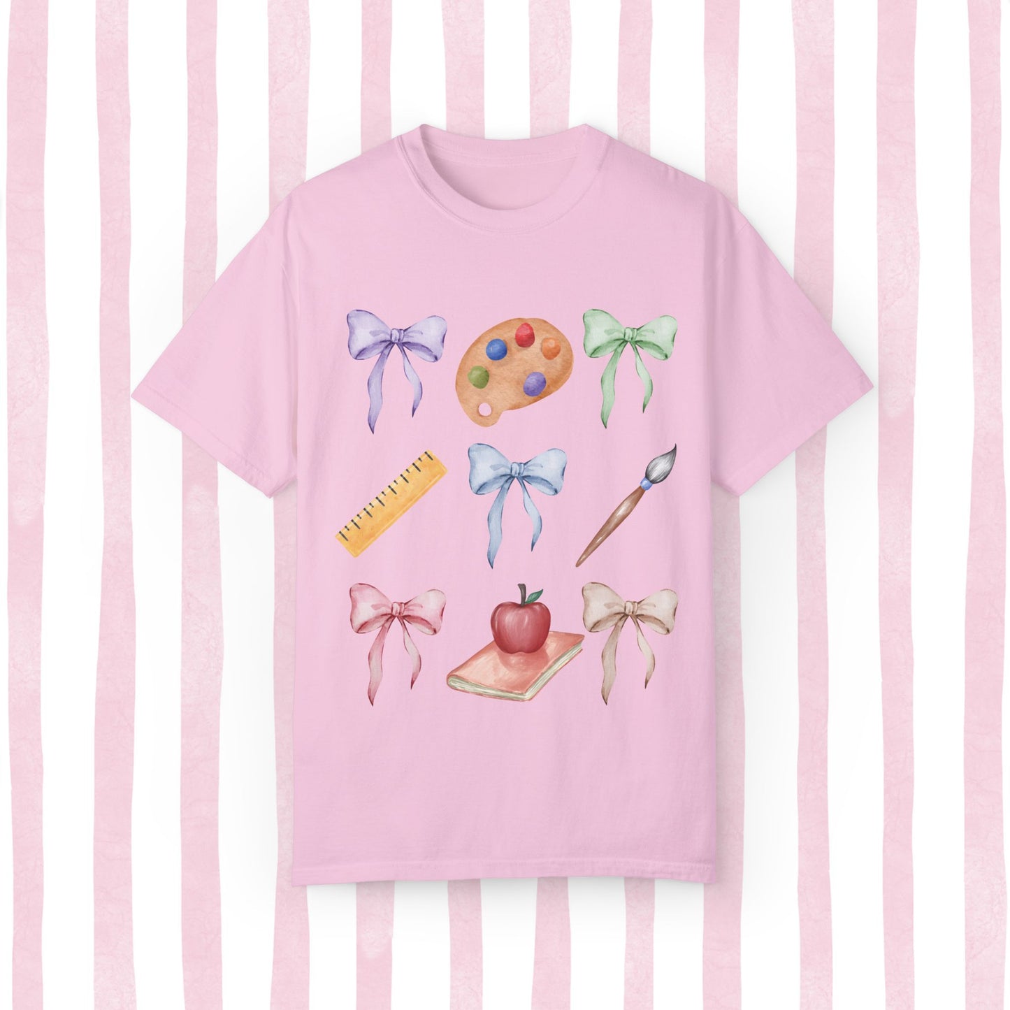preppy art teacher era tee