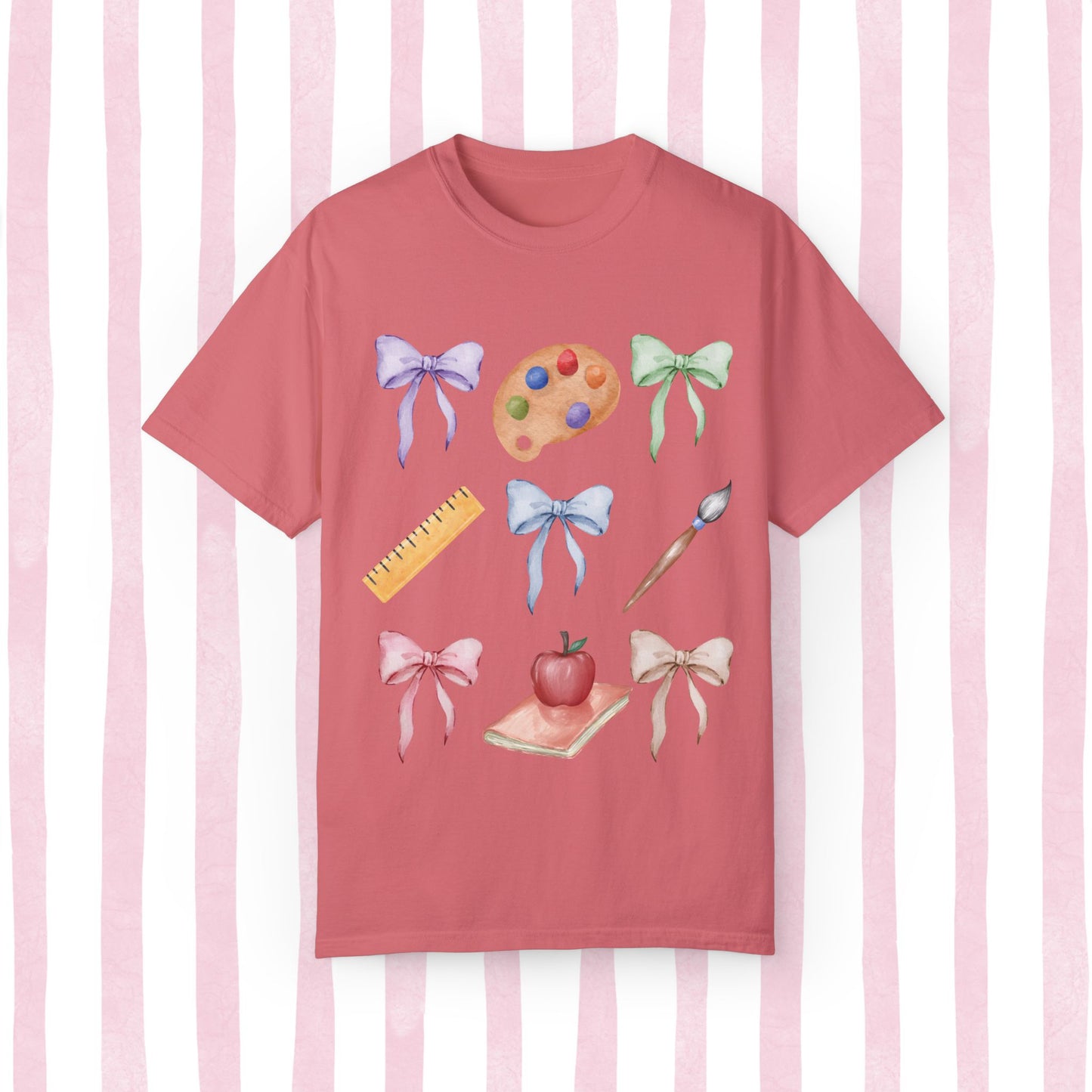 preppy art teacher era tee