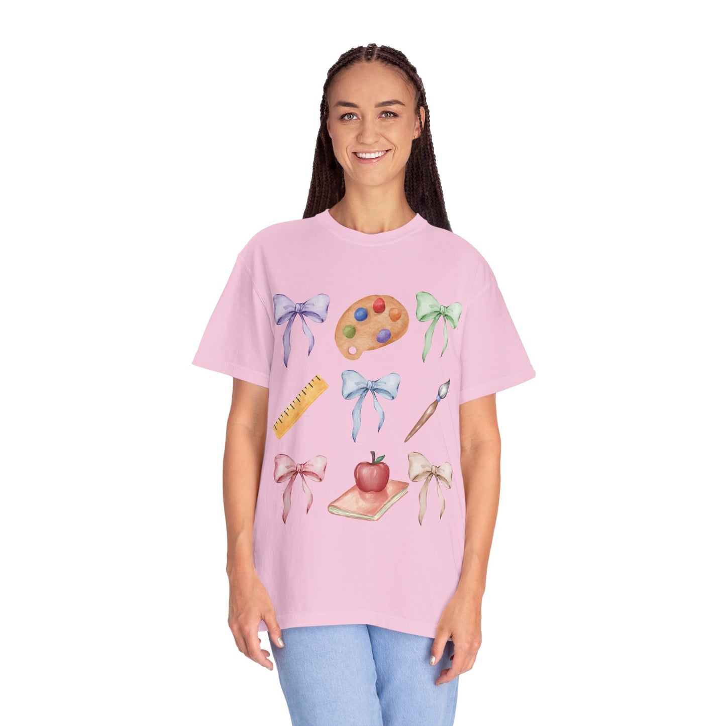 preppy art teacher era tee