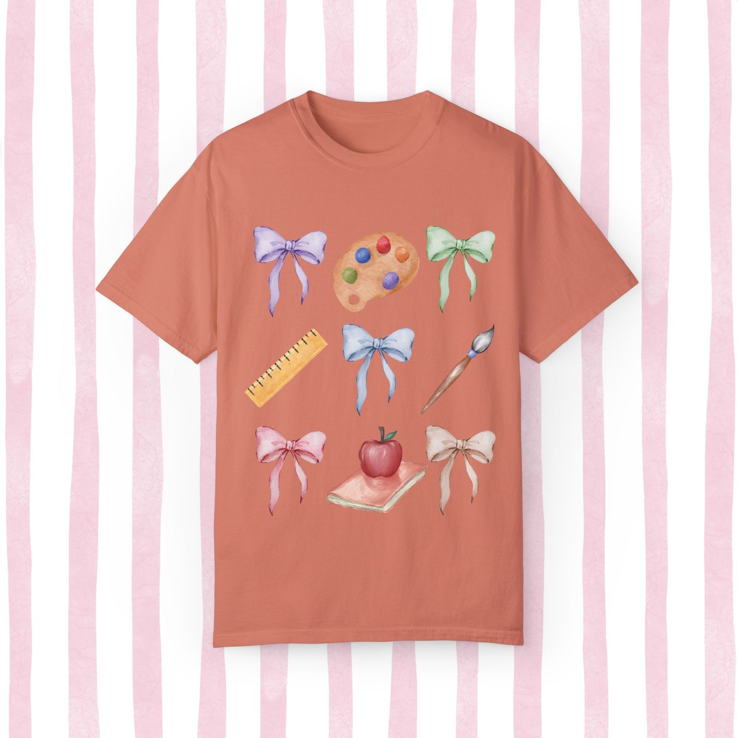 preppy art teacher era tee