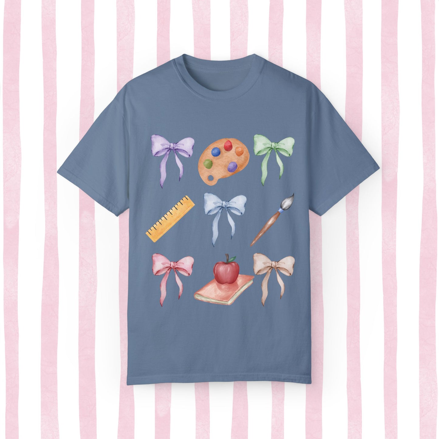 preppy art teacher era tee